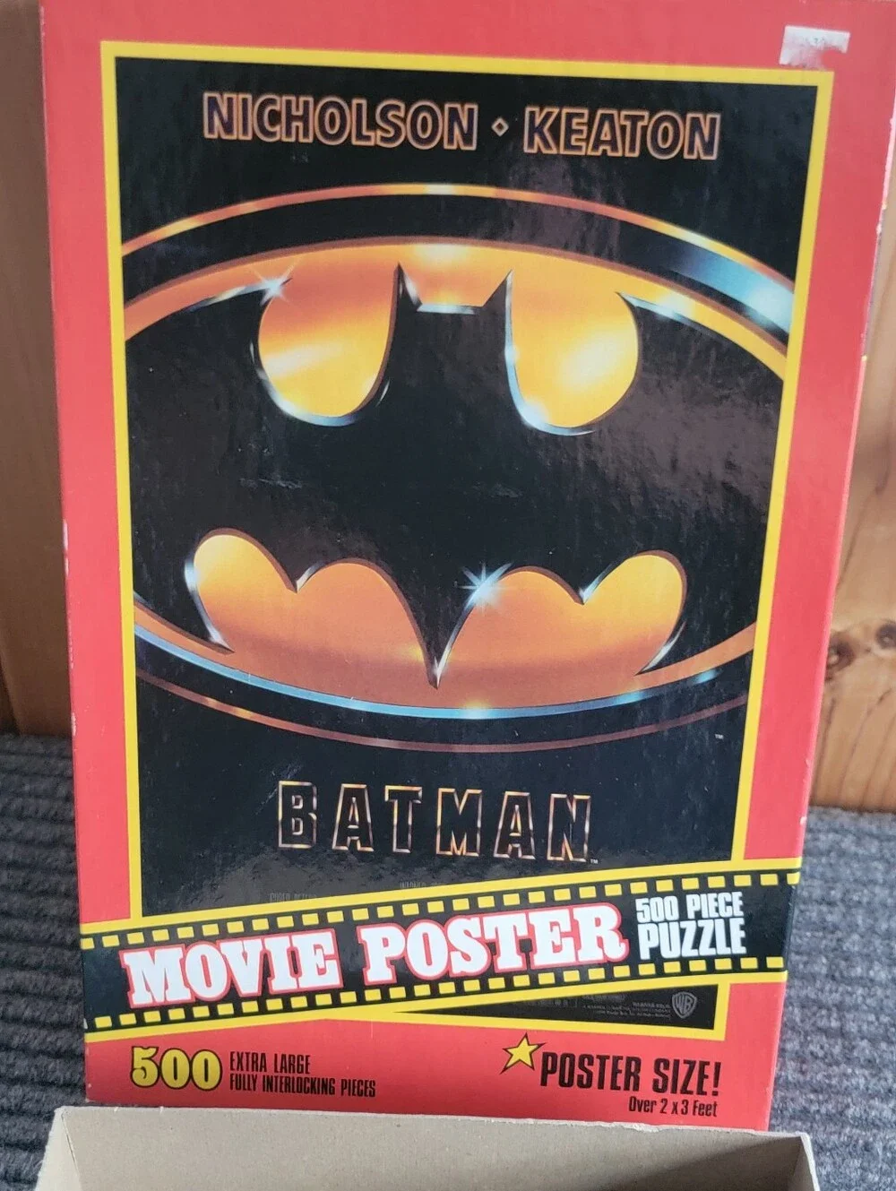 Warner Bros. 500 Piece Puzzle. BATMAN MOVIE POSTER